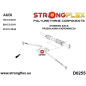 Preview: PU - Lenkspurstangenbuchse SPORT Strongflex Audi Typ 44 / D11