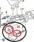 Preview: Halter für Kurbelgehäuseentlüftung Audi Typ 89 / B4 / S2 / RS2