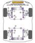 Preview: Stabilager PU - Powerflex, Vorderachse Audi Typ 81/85/Urquattro 25mm