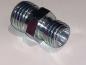 Preview: Gewindereduzierverbinder L08 M14x1,5 auf L06 M12x1,5mm Stahl