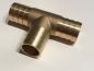 Preview: T Stück Messing 19mm