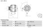 Preview: Generator BOSCH Audi A2 / VW im Tausch