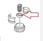 Preview: Kugelschale für Schalthebel Audi VW