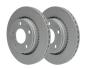 Preview: ATE Bremsscheibensatz Hinterachse 269x20mm Audi 200 20V / A8/S8 D2