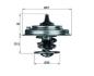 Preview: Thermostat Racing 71°  V6 / V8 / VR6 Audi / VW