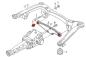 Preview: PU Differentialhalterbuchsensatz Hinterachse Audi B4 / B5 Quattro - VERKLINE