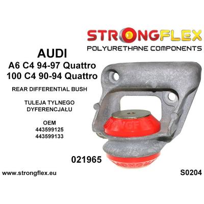 PU Lager Hinterachsdifferential Audi C4 / Typ 44 Quattro