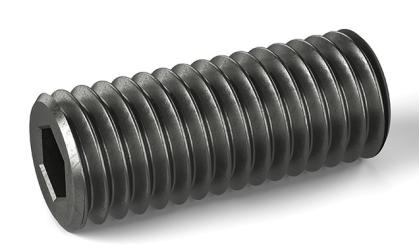 Gewindestift M8x40 mit Innensechskant |  Ringschneide - 10 Stück