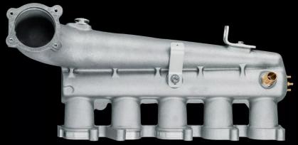 BST Turbo Zweikammer Spaltsaugrohr Audi 5 Zylinder 20V Turbo - ohne Logo - Sonderanfertigung