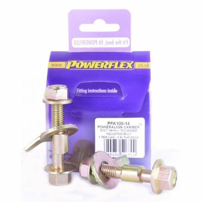 Powerflex Sturz Einstellbolzensatz M14 Audi 80 B4 Quattro Limo/Avant inkl. S2 RS2