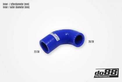 Leerlaufregler Silikonschlauch do88 - Audi S2 ABY / RS2 ADU