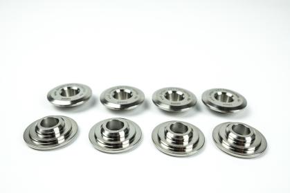 Titan / obere Ventilfederteller / 8V Zylinderkopf Audi / VW - 8 mm Ventile - 1 Satz = 8 Stück