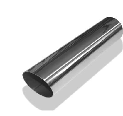 Anschweißendrohr Typ 14 Ø 70 mm / Länge: 300 mm - rund / uneingerollt / 15° abgeschrägt / ohne Absorber - FOX