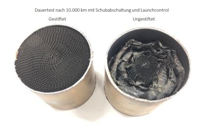 200 Zellen Katalysator gestiftet Ø100mm  EURO 4 - Zinram