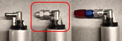 Adapter Ø 8 mm auf DASH06 für Pierburg E3L Benzinpumpe AN6