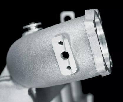 BST Turbo Zweikammer Spaltsaugrohr Audi 5 Zylinder 20V Turbo - ohne Logo - Sonderanfertigung