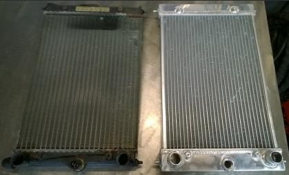 Wasserkühler Aluminium Polo 86c 2f G40 / 52mm