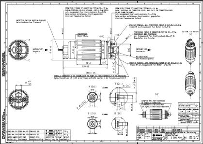 Kraftstoffpumpe BOSCH Typ 0580464206