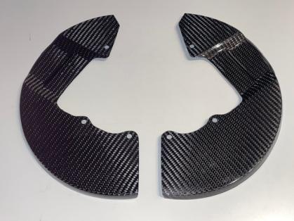 Carbon Abdeckung Bremsscheibe / Ankerblech Audi Typ 89 Quattro inkl. S2