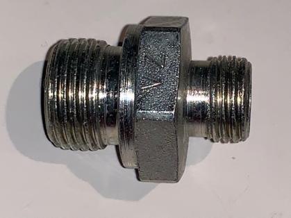 Gewindeeinschraubreduzierverbinder M18x15mm auf M14x1,5mm reduziert