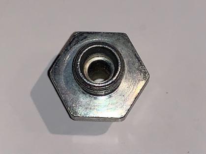 Gewindeeinschraubreduzierverbinder M18x15mm auf M14x1,5mm reduziert