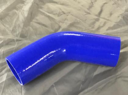 Silikonbogen 45° 60mm Durchmesser blau