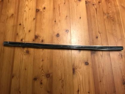 Silikonschlauch schwarz 22mm Durchmesser, Länge 1 Meter