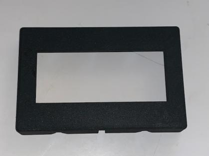 Blende / Rahmen für VEMS Display anstelle Lüftungsgitter Audi S2 RS2