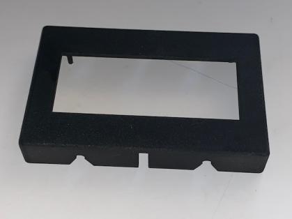 Blende / Rahmen für VEMS Display anstelle Lüftungsgitter Audi S2 RS2