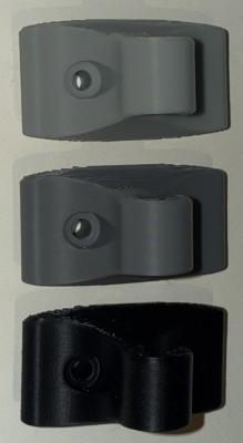 Sonnenblendenhalter Satz Audi Coupe Typ 81/85/Urquattro grau oder schwarz
