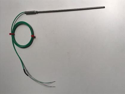 Abgastemperatursonde 3mm / 150mm 1100° mit Kabel