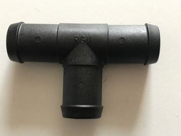 T Stück Schlauchverbinder 22mm Kunststoff