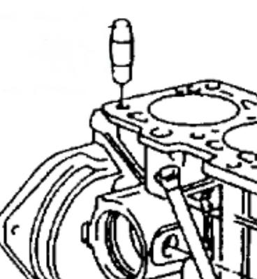 Positionsstift Audi / VW Zylinderkopf 4/5 Zylinder