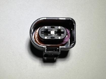 Stecker 2-polig oval