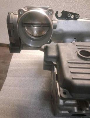 Drosselklappenadapter Audi 20V Turbo für BOSCH / RS3 E-Gas Klappenteil inkl. Schlauchadapterteil