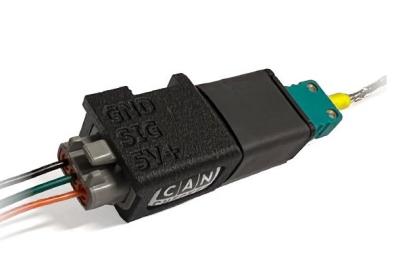 TCC01 - 1fach Typ K Wandler auf ANALOG / DTM 3-polig