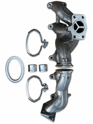 Audi 10V Turbo Abgaskrümmer - Set 2-teilig Audi Urquattro / 100/200 Typ 44