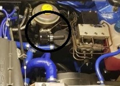 Halter für Kurbelgehäuseentlüftung Audi Typ 89 / B4 / S2 / RS2