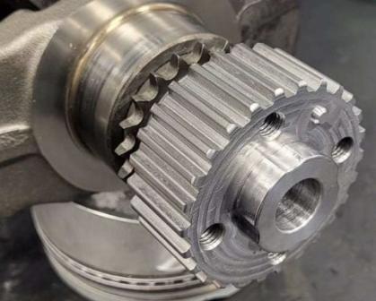 Billet 1.8 / 1.8T / 06A Zahnriemenrad Kurbelwellenrad Stahl für AUDI VW SEAT / 06A 105 263