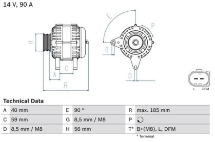 Generator BOSCH Audi A2 / VW im Tausch