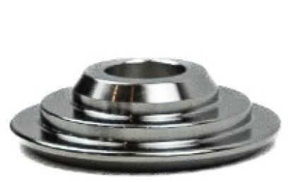 Titan / obere Ventilfederteller für 7mm Ventile mit 3 Rillen - 1 Stück
