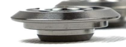 Titan / obere Ventilfederteller für 7mm Ventile mit 3 Rillen - 1 Stück