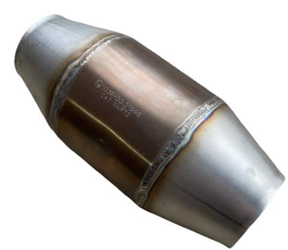 Metallträger Sportkatalysator 200 Zellen mit E9 Prüfzeichen in verschiedenen Ausführungen