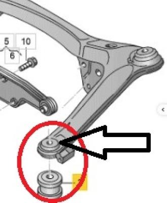 Achslagerung Comfort Series - Hinterachse B4/S2/RS2 und A4/S4/RS4 Quattro