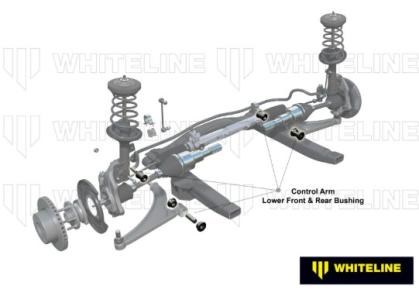 Querlenkerlagersatz Whiteline für Audi Typ 81/85/89/B4 Stahllenker