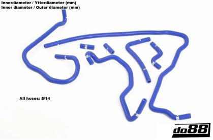 Unterdurckschlauchkit Silikon - Audi S3 8L  - do88