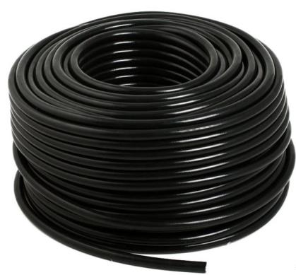 Unterdruckschlauch 6,3mm verstärkte Version in schwarz oder blau, 1 Meter