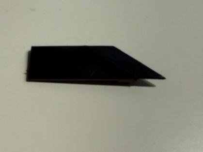 Endstück vordere Seitenscheibe Audi Coupe Typ 81/85 / Urquattro - links oder rechts