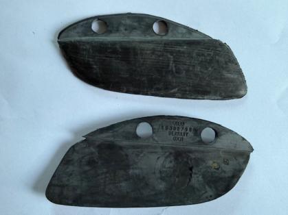 Gummiunterlage Aluspoiler Audi 80/90 Typ 89 und 80  B4 - links oder rechts