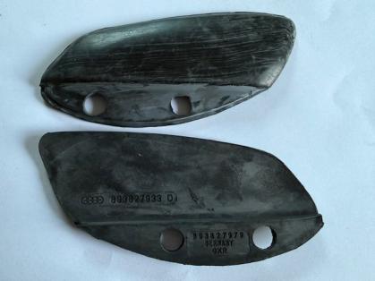 Gummiunterlage Aluspoiler Audi 80/90 Typ 89 und 80  B4 - links oder rechts